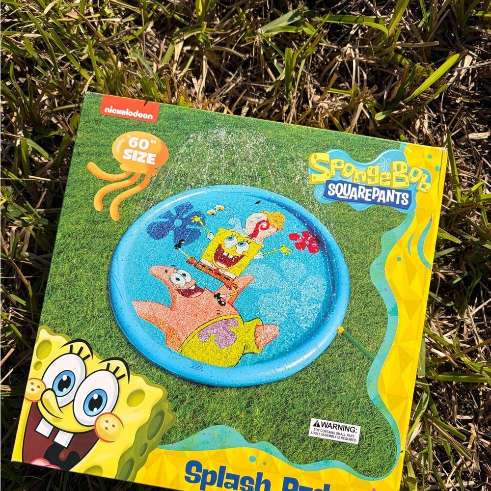Nickelodeon SpongeBob SquarePants Splash Pad- Blue and Yellow